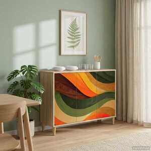 Imagine vidaXL Bufet BONN Sonoma 102 x 33 x 75 cm Lemn prelucrat