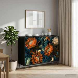 Imagine vidaXL Bufet LOCHEM Stejar Negru 102 x 33 x 76 cm Lemn prelucrat