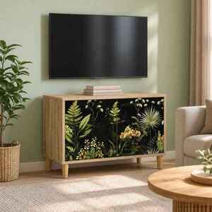 Imagine vidaXL Cabinet TV RHENEN 69 x 33 x 50 cm Sonoma Lemn prelucrat