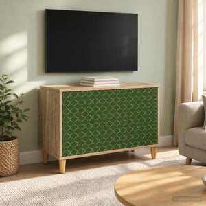 Imagine vidaXL Cabinet TV GELEEN 69 x 33 x 50 cm Sonoma Lemn prelucrat