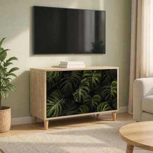 Imagine vidaXL Cabinet TV ELBURG 69 x 33 x 50 cm Sonoma Lemn prelucrat