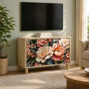Imagine vidaXL Cabinet TV BORNE 69 x 33 x 50 cm Sonoma Lemn prelucrat