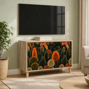 Imagine vidaXL Cabinet TV ZAANDAM 69 x 33 x 50 cm Sonoma Lemn prelucrat