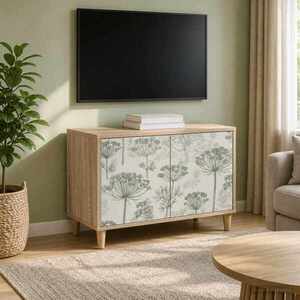 Imagine vidaXL Cabinet TV GOTHA 69 x 33 x 50 cm Sonoma Lemn prelucrat