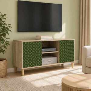Imagine vidaXL Cabinet TV GELEEN 102 x 33 x 50 cm Sonoma Lemn prelucrat