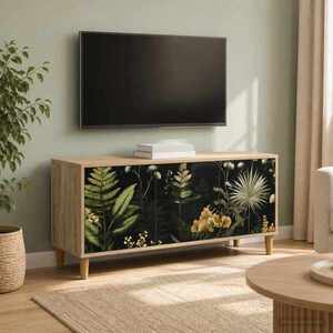 Imagine vidaXL Cabinet TV RHENEN 102 x 33 x 50 cm Sonoma Lemn prelucrat