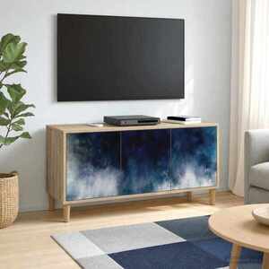 Imagine vidaXL Cabinet TV RAALTE 102 x 33 x 50 cm Sonoma Lemn prelucrat