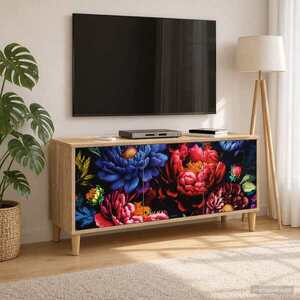 Imagine vidaXL Cabinet TV KIEL 102 x 33 x 50 cm Sonoma Lemn prelucrat