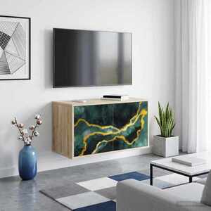 Imagine vidaXL Sistem de TV montat pe perete WIJHE 69 x 33 x 40 cm