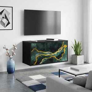 Imagine vidaXL Sistem de TV montat pe perete WIJHE 69 x 33 x 40 cm