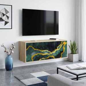 Imagine vidaXL Sistem de TV montat pe perete WIJHE 102 x 33 x 40 cm