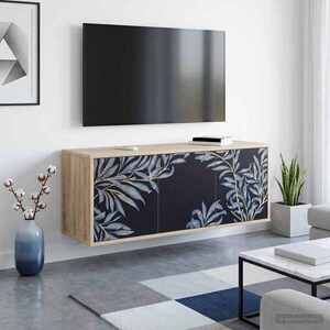 Imagine vidaXL Sistem de TV montat pe perete DOKKUM 102 x 33 x 40 cm