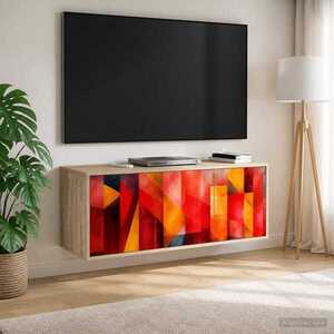 Imagine vidaXL Sistem de TV montat pe perete HEESCH 102 x 33 x 40 cm
