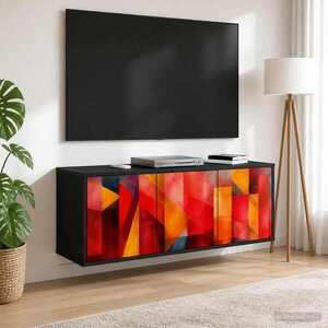 Imagine vidaXL Sistem de TV montat pe perete HEESCH 102 x 33 x 40 cm