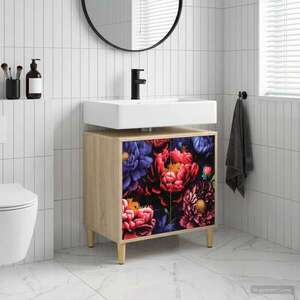 Imagine vidaXL Dulap de Baie KIEL Sonoma 60 x 40 x 60 cm Lemn prelucrat