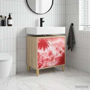 Imagine vidaXL Dulap de Baie AACHEN Sonoma 60 x 40 x 60 cm Lemn prelucrat