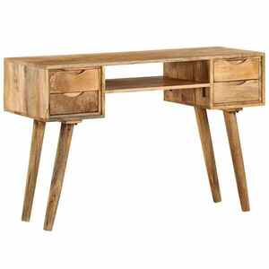 Imagine vidaXL Birou din lemn masiv de mango, 115x47x76 cm