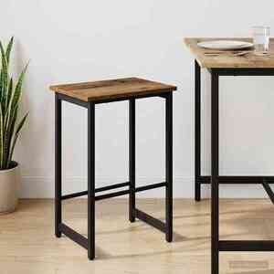 Imagine vidaXL Scaun de bar Lemn vechi 40 x 32 x 64 cm Lemn prelucrat