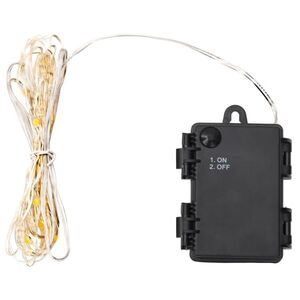 Imagine vidaXL Instalație de lumini LED cu 15 LED-uri și ventilator, 150 cm