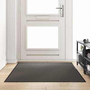 Imagine vidaXL Covoraș de intrare Antracit și negru 120 x 180 cm