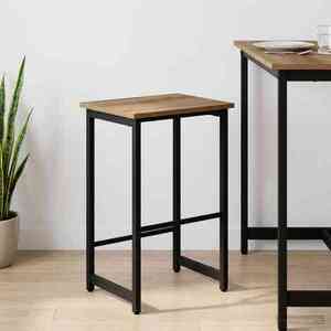 Imagine vidaXL Scaun de bar Stejar Artizanal 40 x 32 x 64 cm Lemn prelucrat