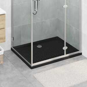 Imagine vidaXL Tavă de bază pentru duș cu puncte 100 x 80 x 4 cm ABS Negru