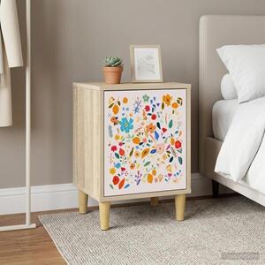 Imagine vidaXL Dulap de noapte MAINZ Stejar Sonoma 36 x 33 x 50 cm