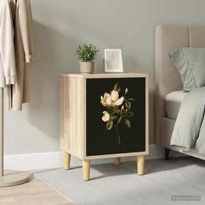 Imagine vidaXL Dulap de noapte BREMEN Stejar Sonoma 36 x 33 x 50 cm