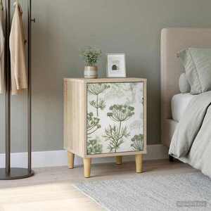 Imagine vidaXL Dulap de noapte GOTHA Stejar Sonoma 36 x 33 x 50 cm
