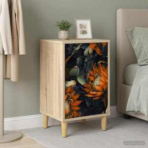 Imagine vidaXL Dulap de noapte LOCHEM Stejar Sonoma 36 x 33 x 60 cm