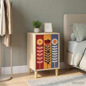 Imagine vidaXL Dulap de noapte ESSEN Stejar Sonoma 36 x 33 x 60 cm
