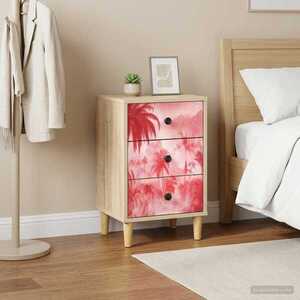 Imagine vidaXL Dulap de noapte AACHEN Stejar Sonoma 36 x 33 x 60 cm