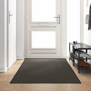 Imagine vidaXL Covoraș de intrare Antracit și negru 120 x 300 cm