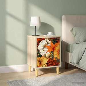 Imagine vidaXL Dulap de noapte GENNEP 2 buc. Stejar Sonoma 36 x 33 x 50 cm