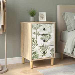 Imagine vidaXL Dulap de noapte GOTHA Stejar Sonoma 36 x 33 x 60 cm