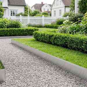 Imagine vidaxl Margine pentru gazon 20 m x 20 cm Oțel Galvanizat Argintiu