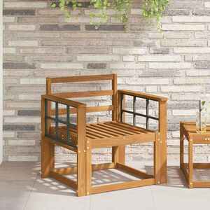 Imagine vidaXL Brat 2 buc. natural 60 x 6 x 61 cm Lemn Solid de Acacia