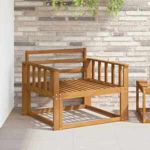 Imagine vidaXL Brat 2 buc. natural 80 x 6 x 61 cm Lemn Solid de Acacia