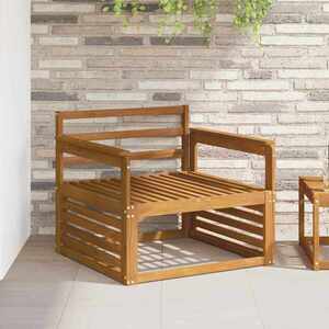 Imagine vidaXL Brat 2 buc. natural 79 x 6 x 61 cm Lemn Solid de Acacia