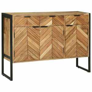 Imagine vidaXL Bufet 100 x 30 x 75 cm Lemn masiv de acacia