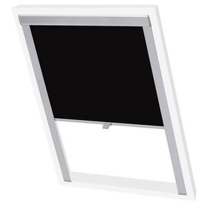 Imagine vidaXL Jaluzea opacă tip rulou, negru, CK02, GGL și GGU