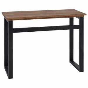 Imagine vidaXL Birou natural Lemn solid de tec 100 x 45 x 75cm