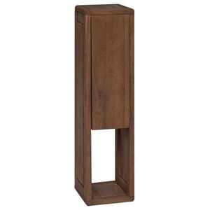 Imagine vidaXL Dulap lateral pentru baie natural 25 x 25 x 100 cm