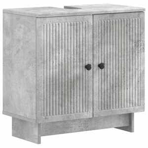 Imagine vidaXL Dulap pentru Chiuveta de Baie EDE Gri Beton 59, 5 x 31, 5 x 59 cm