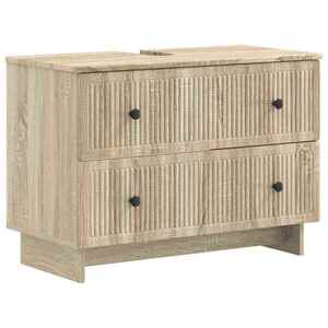 Imagine vidaXL Dulap pentru Chiuveta de Baie EDE Stejar Sonoma 82 x 41 x 59 cm