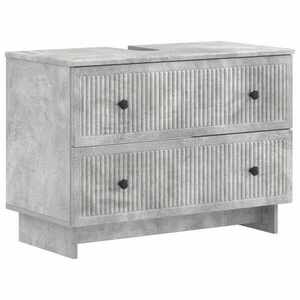 Imagine vidaXL Dulap pentru Chiuveta de Baie EDE Gri Beton 82 x 41 x 59 cm