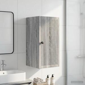 Imagine vidaXL Dulap de perete pentru baie EDE Sonoma gri 30 x 31 x 59 cm
