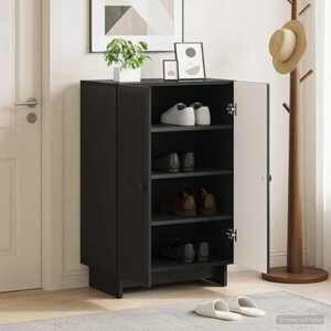 Imagine vidaXL Dulap pentru pantofi EDE 59, 5 x 39, 5 x 90 cm Lemn prelucrat