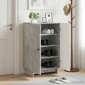 Imagine vidaXL Dulap pentru pantofi EDE 59, 5 x 39, 5 x 90 cm Lemn prelucrat
