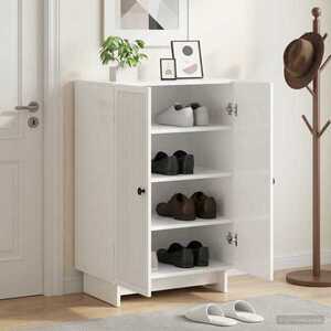 Imagine vidaXL Dulap pentru pantofi EDE 59, 5 x 39, 5 x 90 cm Lemn prelucrat